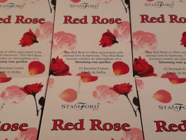 Stamford Räucherkegel rote Rosen