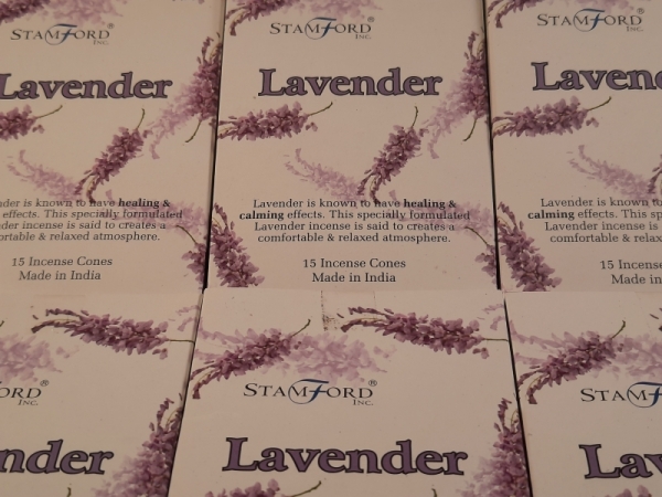 Stamford Räucherkegel Lavendel