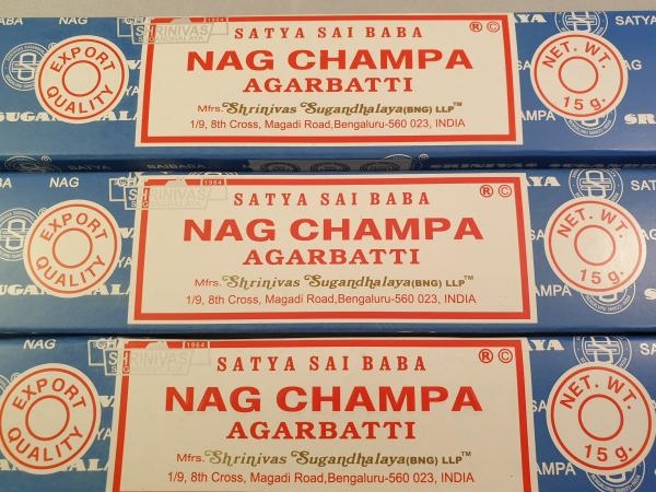 Räucherstäbchen Satya Nag Champa 15g Aromatherapie Esoterik 